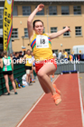 Womens Under-17s Long Jump, 2022 Northern Inter Counties U17s and U15s Track and Field, York, Thursday, June 2nd. Photo: David T. Hewitson/Sports for All Pics